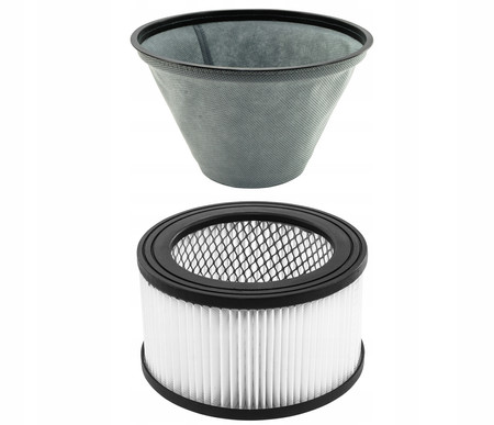 Odkurzacz kominkowy bezworkowy do popiołu pieca grilla 1200W Verke V08222