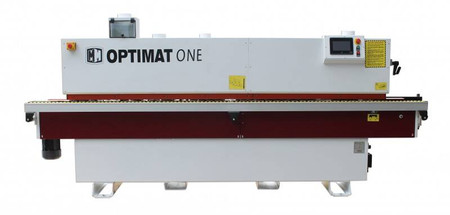 Okleiniarka kompaktowa z wstępnym frezowaniem OPTIMAT ONE cyklina, polerka