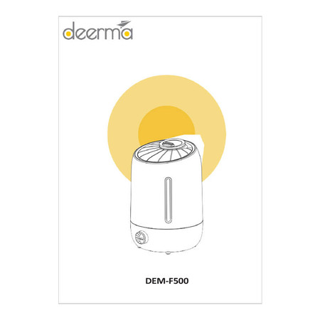 Ultradźwiękowy nawilżacz powietrza Deerma F500