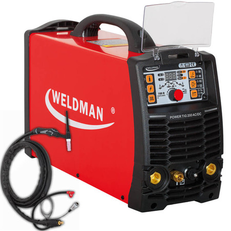 Spawarka POWER TIG 200 AC/DC WELDMAN 104412
