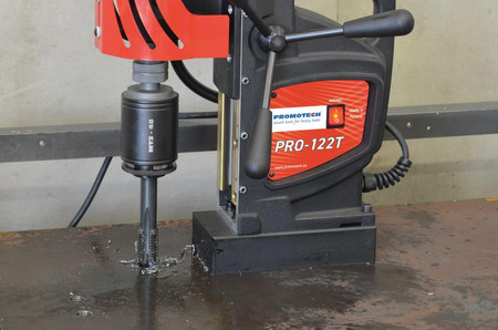 Wiertarko-frezarka elektromagnetyczna Zalco PRO 122T