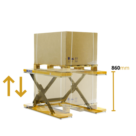 Stół podnośny nożycowy 1500kg Viber SNNU1500