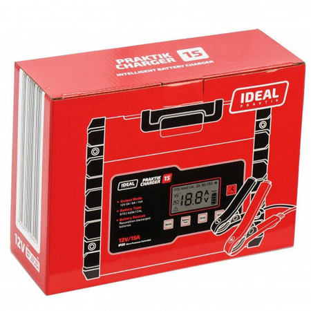 Prostownik Ładowarka LCD 6/12V Ideal CHARGE15