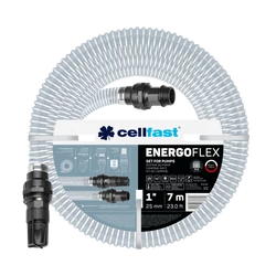 Zestaw do pomp z koszem i armaturą ENERGOFLEX 1" 7m CELLFAST 23-651