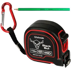 Miara Zwijana BLACK BULL 7,5m 25mm SCHMITH SMZ-09-7,5/25