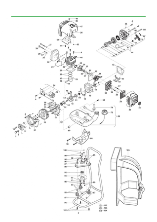 Śruba gaźnika Stiga M5X38 SBC252 118804549/0