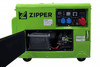 Generator Agregat Prądu Budowlany AVR Diesel Zipper ZI-STE7500DSH