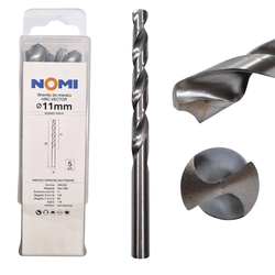Wiertło do metalu 5 szt. 11mm Nomi hrc vector do stali tworzyw drewna żeliwa
