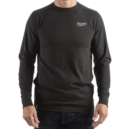Koszulka M czarna długi rękaw bez kieszonki Milwaukee 4932492984