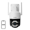 Kamera zewnętrzna IP ZOSI C296 WiFi 8MP dual Pan Tilt IP66 + karta microSD 32GB