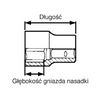 NASADKA 12-KĄTNA 1 1/4'' TENG TOOLS 74317108