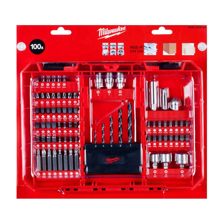 Zestaw profiset 100 szt. Milwaukee 4932352864
