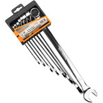 Klucze płasko-oczkowe długie 8-24mm 8szt Richmann C6350
