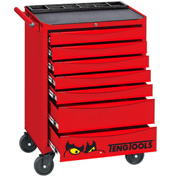 Wózek narzędziowy z zestawem narzędzi 314el Teng Tools TENG_314