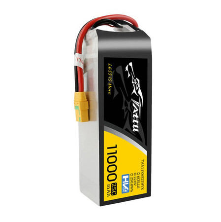 Akumulator Tattu 11000mAh 22.8V HV 25C 6S1P Lipo Pack z konektorem XT90-S (anti-spark)
