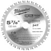 Tarcza tnąca do metalu 150x20 mm 34T Milwaukee 48404080
