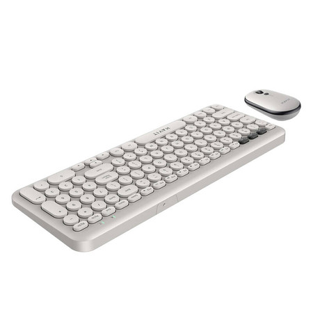 Bezprzewodowy zestaw gamingowy 2w1 Havit KB254GCM klawiatura + mysz (szary) (QWERTY)