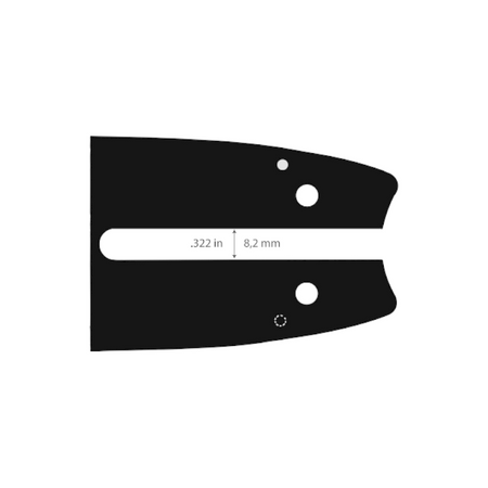 Prowadnica 40cm 16'' 3/8 1,3 Oregon 160SXEA074