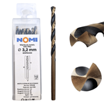 Wiertło do metalu 3,2mm Nomi hrc pro do stali tworzyw aluminium drewna