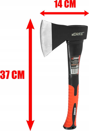 Siekiera 0,6kg fiberglass Verke V86590
