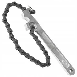 Klucz łańcuchowy do odkręcania filtra oleju 120-220mm Verke V86216