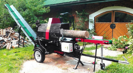 Piło-łuparka elektryczna 20 ton OPTIMAT Titanium CLS 20-E 380 - 2024 rok