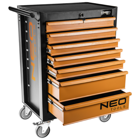 Szafka narzędziowa z narzędziami 129 el NEO Tools 84-222+G