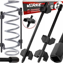 Ściągacze do sprężyn amortyzatorów 380mm Verke V84808