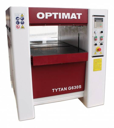 Grubościówka OPTIMAT TYTAN G630 S z wałem spiralnym