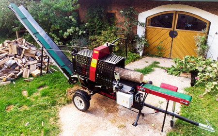 Piło-łuparka elektryczna 20 ton OPTIMAT Titanium CLS 20-E 380 - 2024 rok