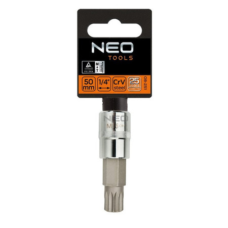 Końcówka Spline 1/2'' M8x55mm Neo Tools 08-732
