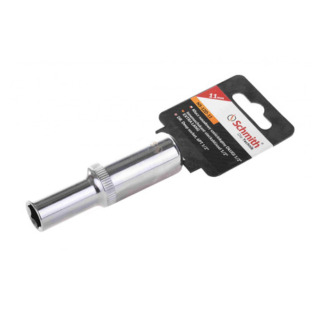 Nasadka sześciokątna długa 1/2" 11mm Schmith NS-12D-11