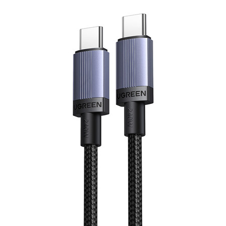 Kabel USB-C do USB-C Ugreen L528, 100 W, 0.5m (szary)