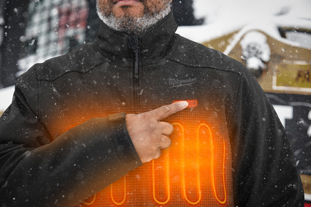 Kurtka podgrzewana premium szara S Milwaukee 4933478972