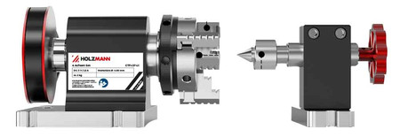 Zestaw 4-osiowy zestaw Holzmann CTF45P4X do frezarki CNC CTF45P