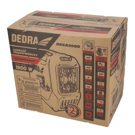 Agregat inwertorowy 2kW Dedra DEGA2000