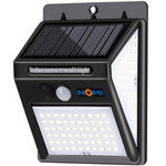 Lampa Solarna LED Naścienna 250lum z Czujnikiem Ruchu i Zmierzchu NOMI