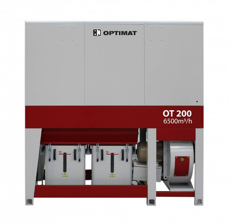 Odciąg do trocin OPTIMAT OT 6500 m3h seria 200 z falownikiem