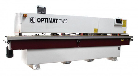 Okleiniarka OPTIMAT TWO NESTING z frezowaniem wstępnym i zarabianiem naroży