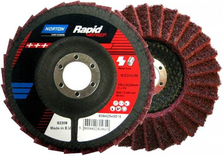 TARCZA LISTKOWA RAPID PREP 125mm NORTON 63642549516
