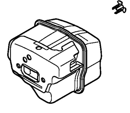Tłumik wydechu spalin MS 1141 140 0611