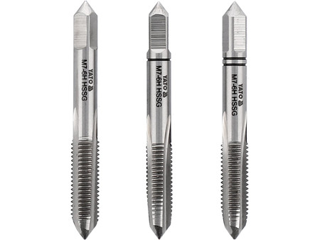 Gwintownik ręczny M7 3szt. Yato YT2934