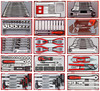 Wózek narzędziowy z zestawem narzędzi 314el Teng Tools TENG_314