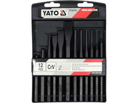 Przecinaki i punktaki 12-części Yato YT4714