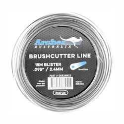 Żyłka Tnąca z Rdzeniem 2,4mm 15m ARCHER DKR24M15