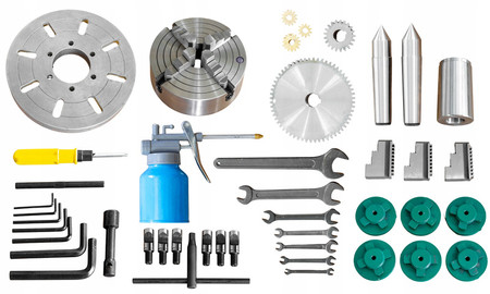Tokarka do metalu 410x1000 z cyfrowym odczytem położenia Viber-System