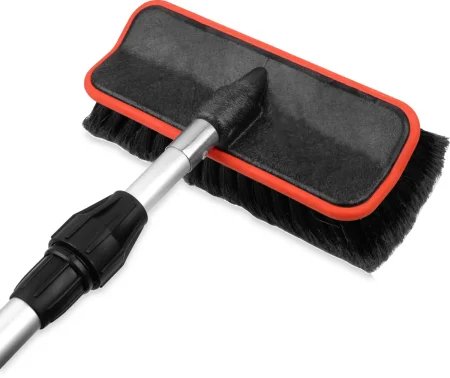Szczotka teleskopowa do mycia paneli samochodu 200-490cm Schmith + ZESTAW