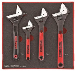 Zestaw Kluczy Nastawnych 4szt Teng Tools 238310106