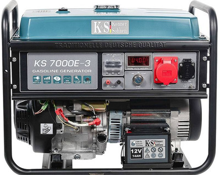 AGREGAT PRĄDOTWÓRCZY 5,5kW KS7000E-3 KONNER & SOHNEN 