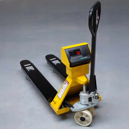 Wózek paletowy, paleciak 3000kg z wagą Viber P3000W